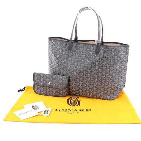 goyard grey tote|goyard st louis tote pm grey.